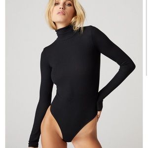 Black and white turtleneck bodysuit bundle